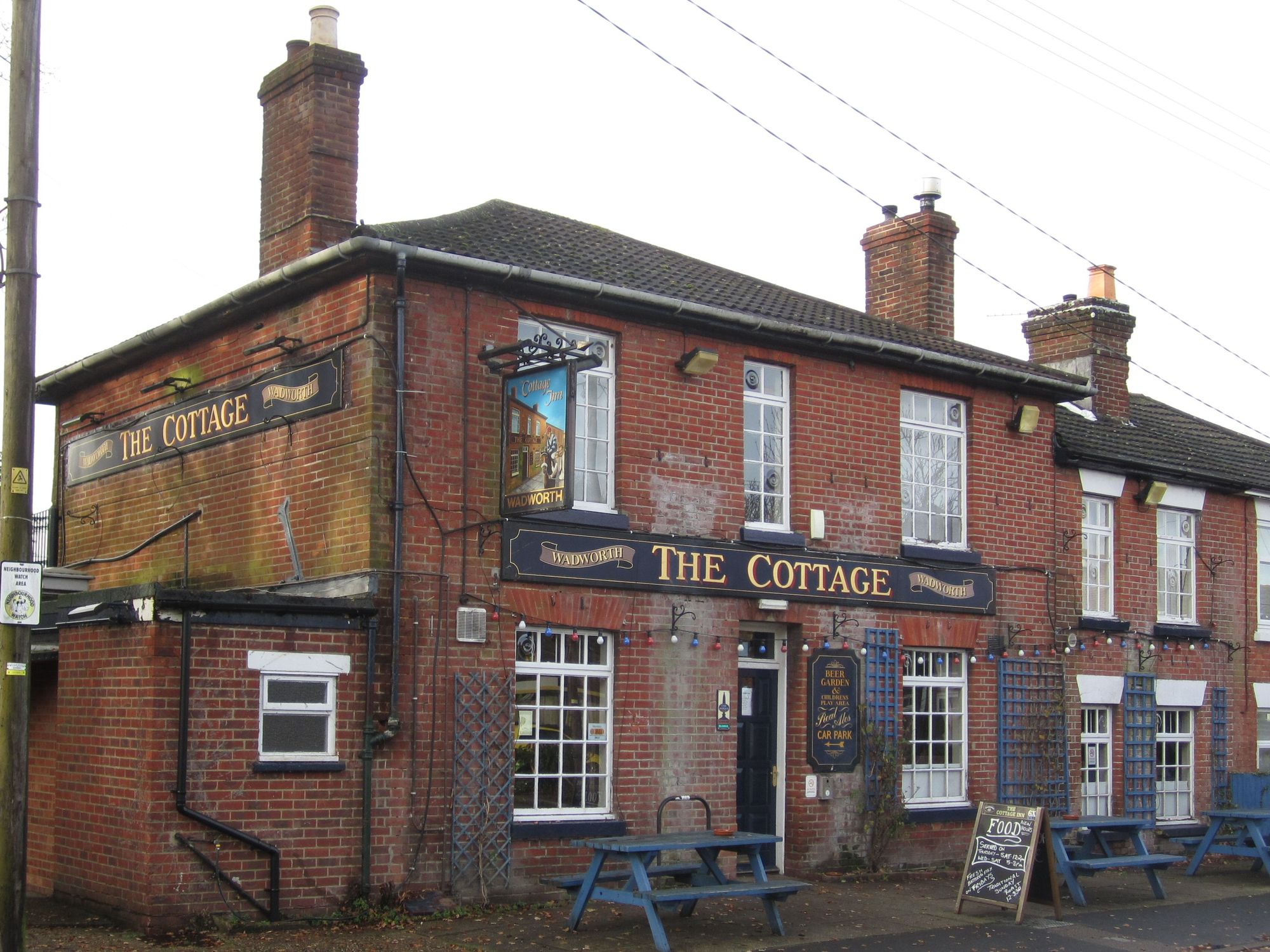 Cottage Inn, Butlocks Heath (Photo: Pete Horn - December 2012). (Pub, External). Published on 03-12-2012