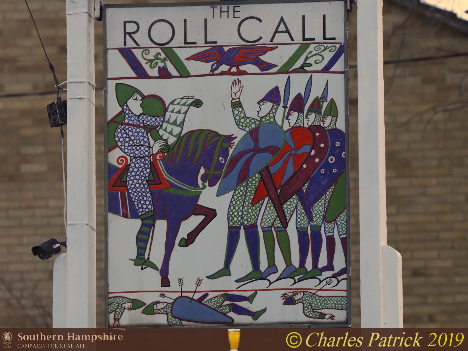 Roll Call, Butlocks Heath. (Sign). Published on 07-02-2019