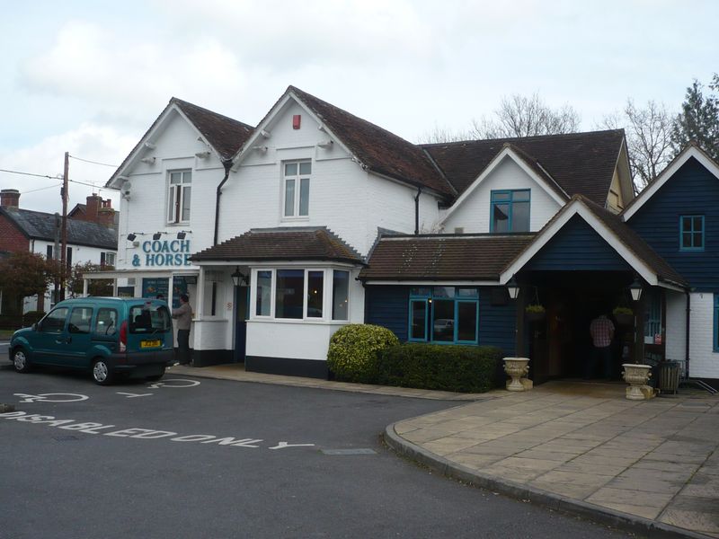 Coach & Horses, Cadnam. (Pub, External). Published on 03-04-2011