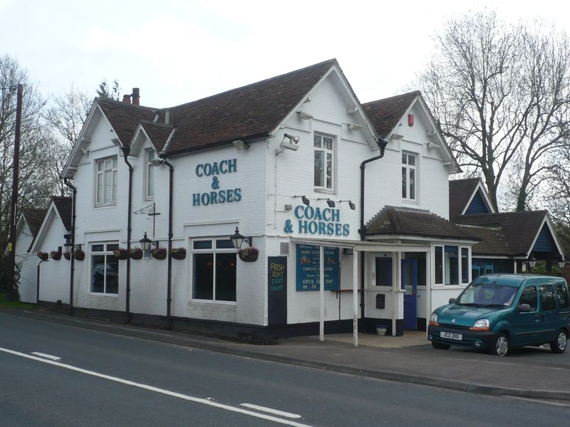 Coach & Horses, Cadnam. (Pub, External, Key). Published on 03-04-2011 