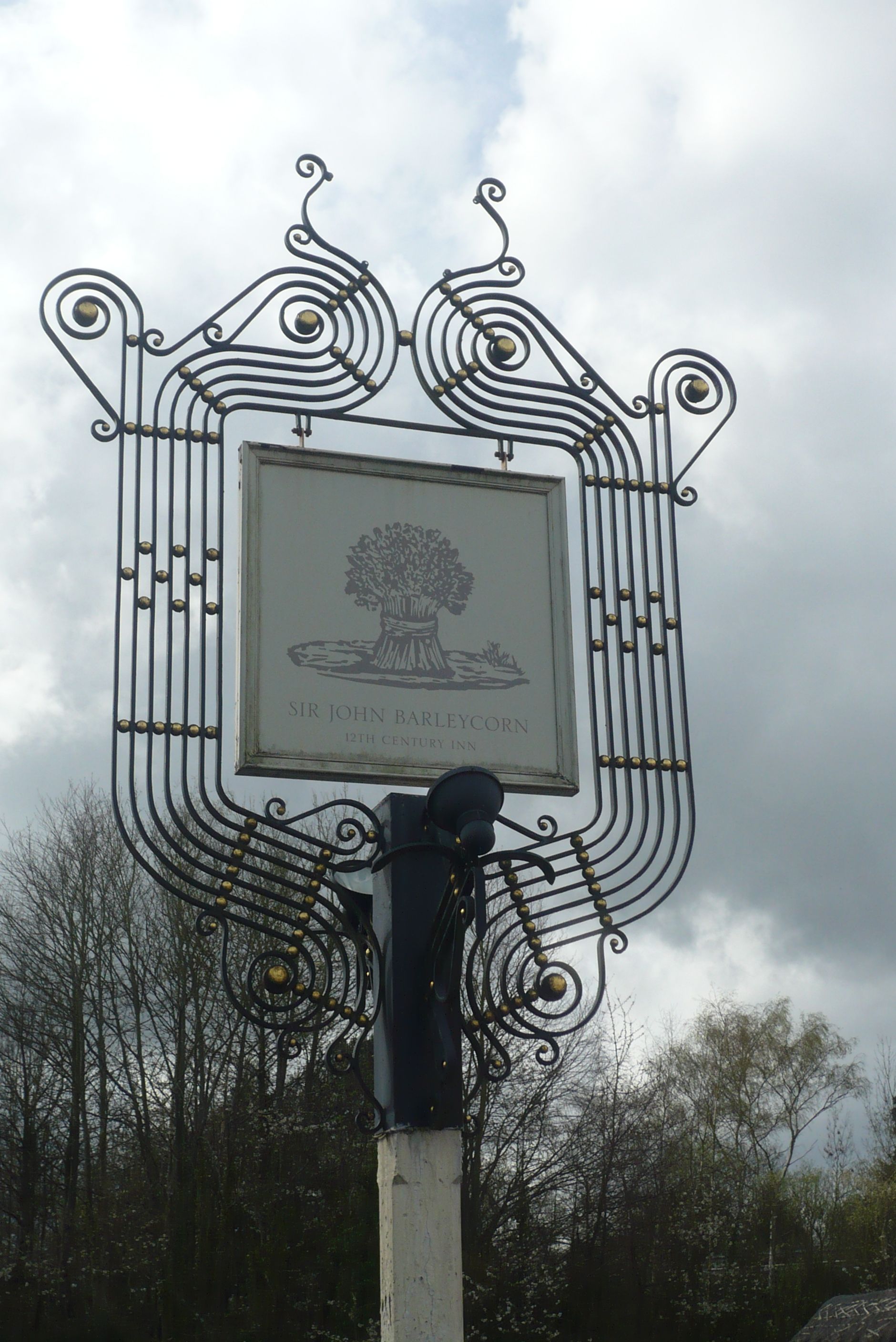 Sir John Barleycorn, Cadnam. (Pub, Sign). Published on 03-04-2011