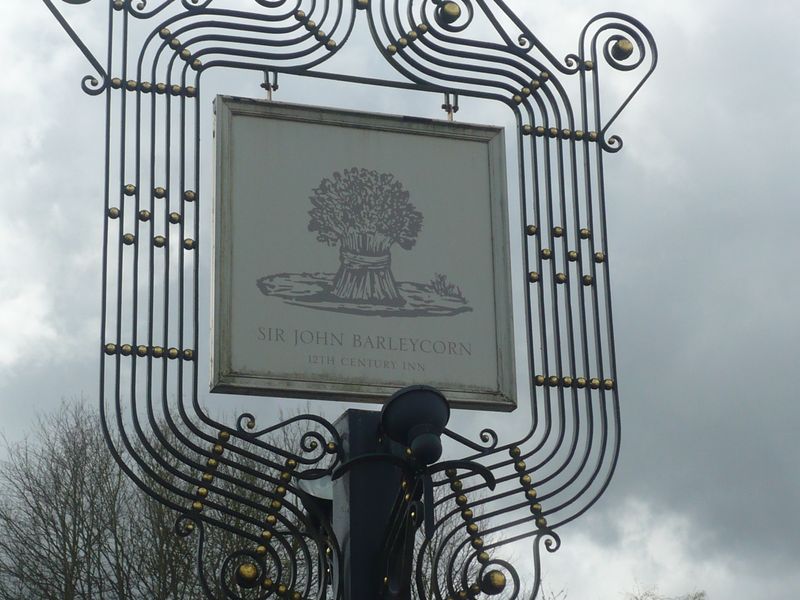 Sir John Barleycorn, Cadnam. (Pub, Sign). Published on 03-04-2011