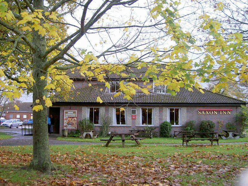 Saxon Inn, Calmore. (Pub, External, Garden). Published on 25-10-2010
