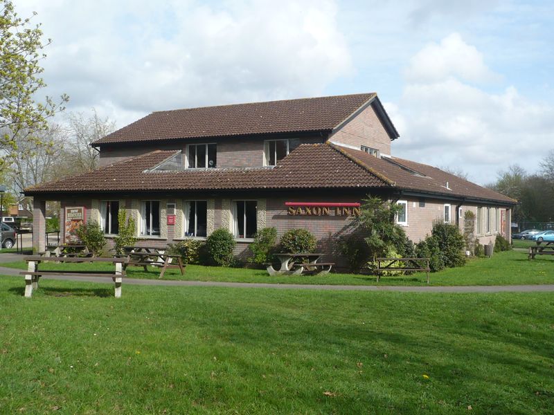 Saxon Inn, Calmore. (Pub, External, Garden). Published on 03-04-2011