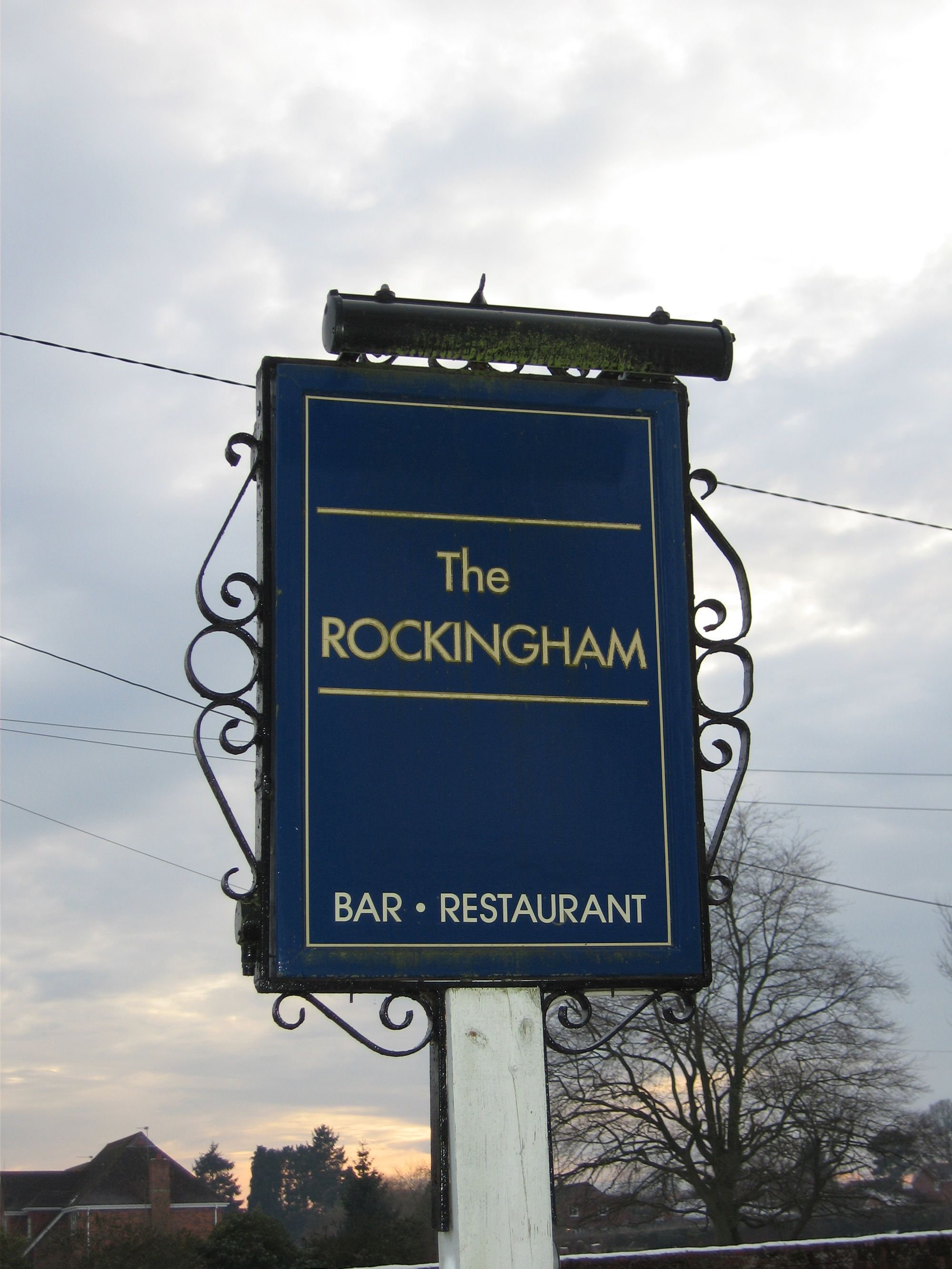 Rockingham Arms, Canada (Photo: Alex Presland - 26/12/2010). (Sign). Published on 26-12-2010