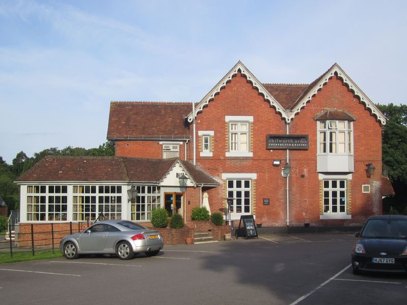 Chilworth Arms, Chilworth (Photo: Pete Horn - 01/07/2013). (Pub, External). Published on 01-07-2013