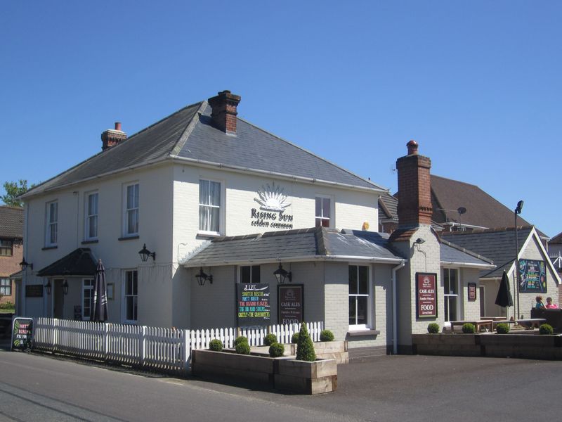 Rising Sun, Colden Common. (Pub, External, Key). Published on 07-05-2013