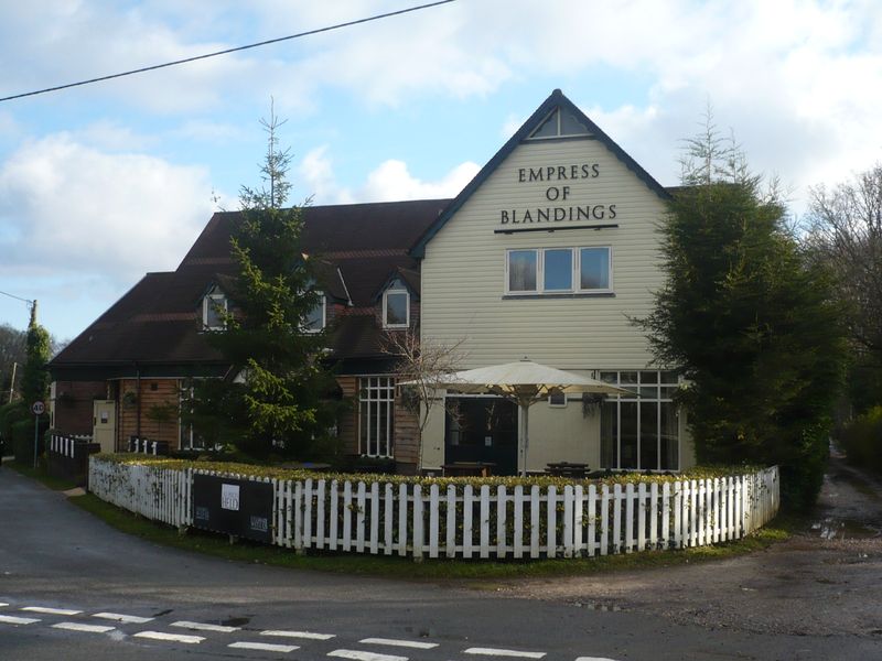 Empress of Blandings, Copythorne. (Pub, External, Key). Published on 08-01-2011