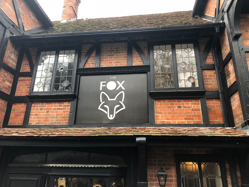 Fox, Crawley. (Pub, Sign). Published on 16-10-2018