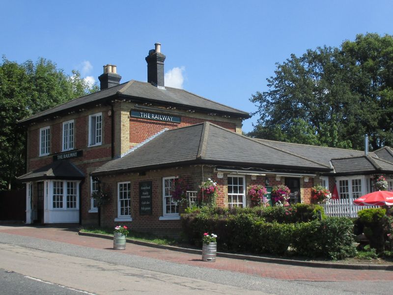 Railway Inn, Botley. (Pub, External, Key). Published on 08-08-2015