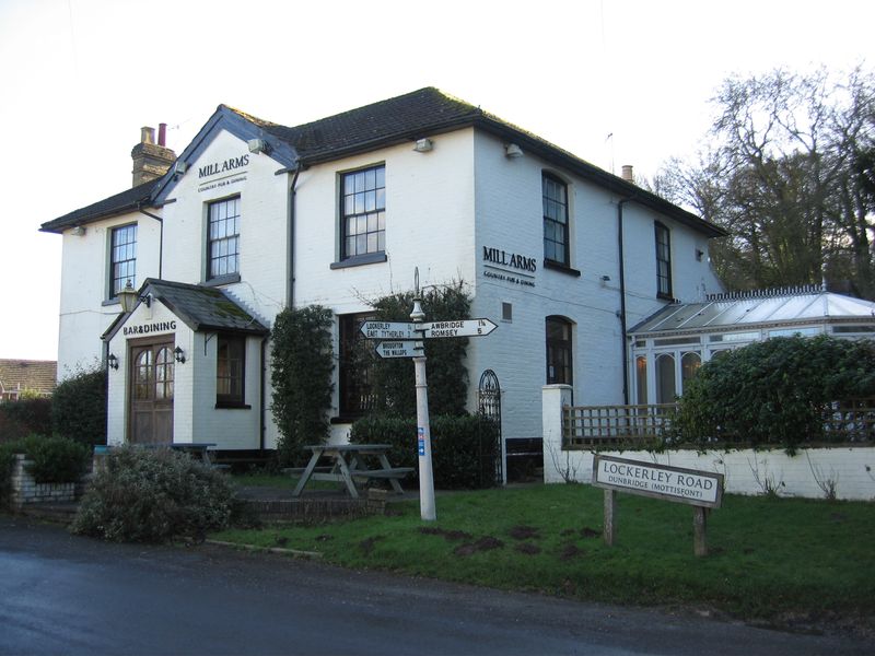 Mill Arms, Dunbridge. (Pub, External, Key). Published on 02-02-2013