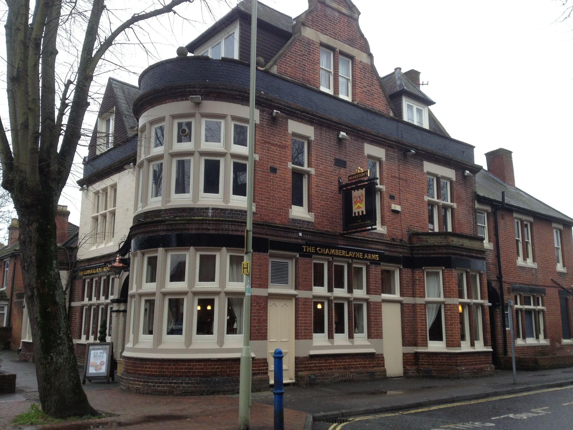 Chamberlayne Arms, Eastleigh. (Pub, External, Key). Published on 23-01-2013