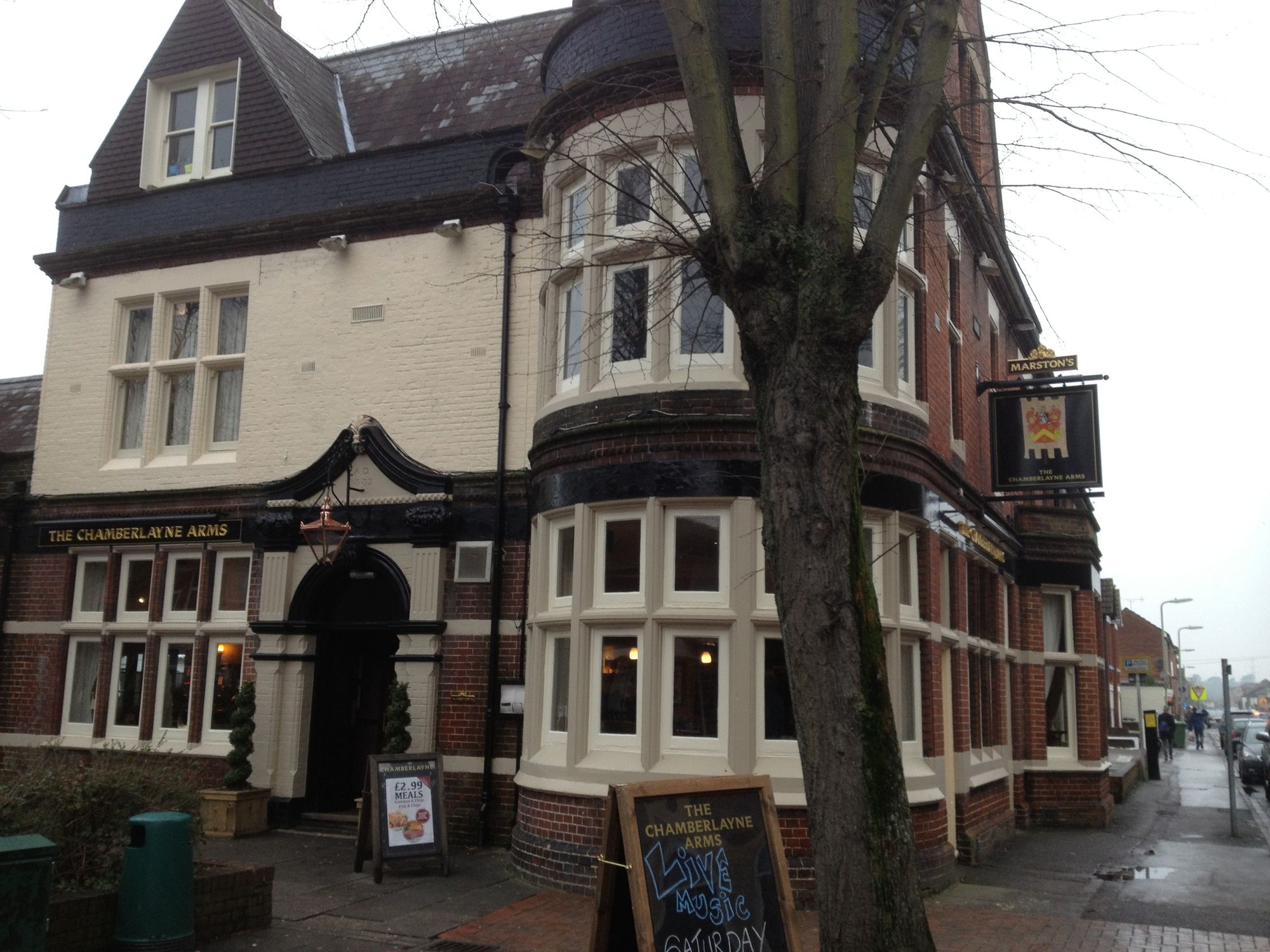 Chamberlayne Arms, Eastleigh. (Pub, External). Published on 23-01-2013