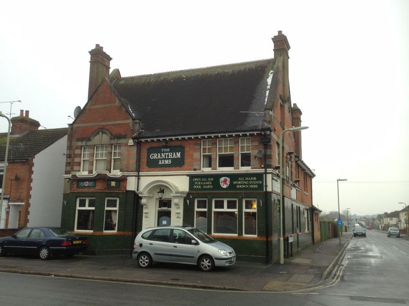 Grantham Arms, Eastleigh (Photo: Alex Presland - 23/01/2013). (Pub, External, Key). Published on 23-01-2013