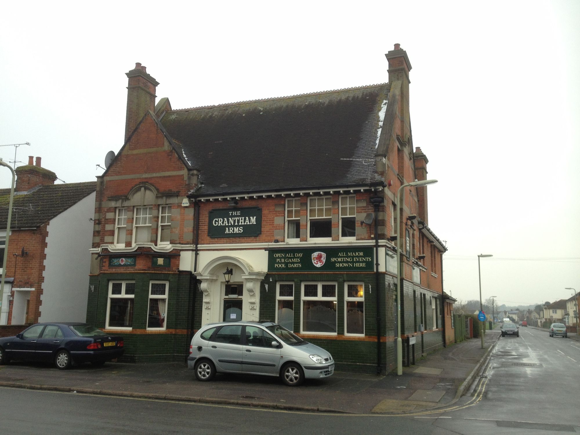 Grantham Arms, Eastleigh (Photo: Alex Presland - 23/01/2013). (Pub, External, Key). Published on 23-01-2013