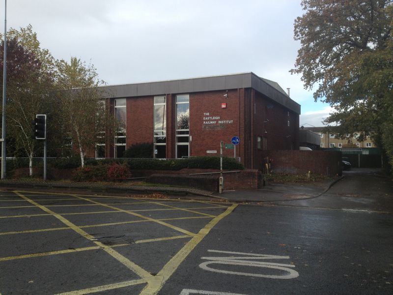 Railway Institute, Eastleigh (Photo: Alex Presland - 01/11/2012). (Pub, External, Key). Published on 01-11-2012 