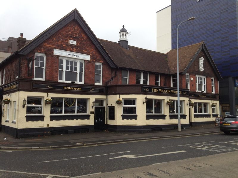 Wagon Works, Eastleigh. (Pub, External, Key). Published on 13-11-2012