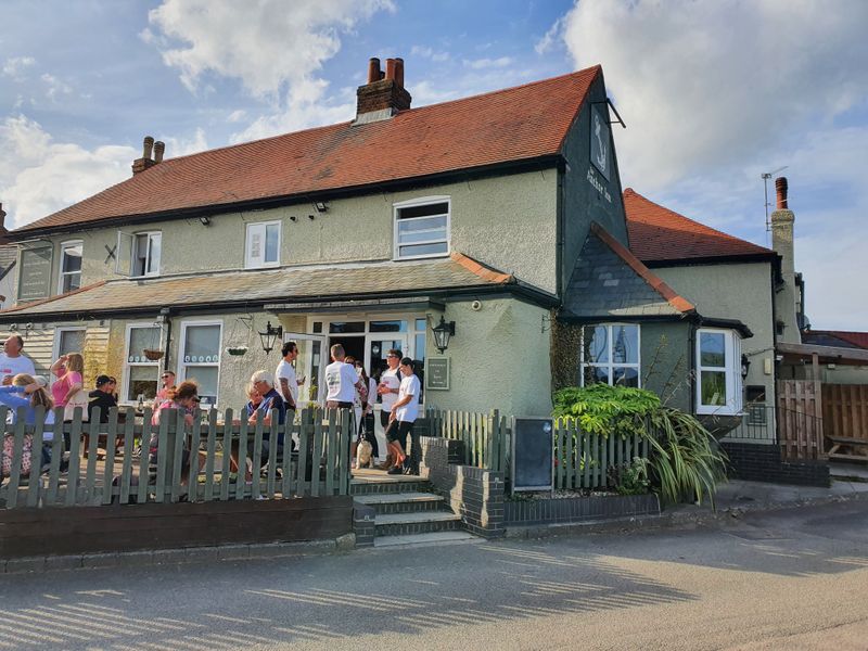 Anchor, Eling (Photo: Pete Horn 21/05/2022). (Pub, External, Customers). Published on 21-05-2022