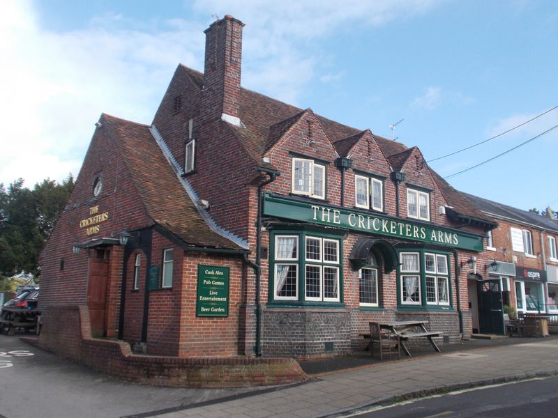 Cricketers Arms, Fair Oak - 21/10/2017 (Photo: David Pritchard). (Pub, External, Key). Published on 21-10-2017