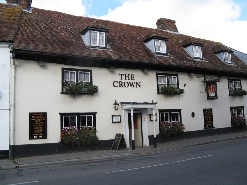 Crown Inn, Fordingbridge. (Pub, External, Key). Published on 10-02-2010