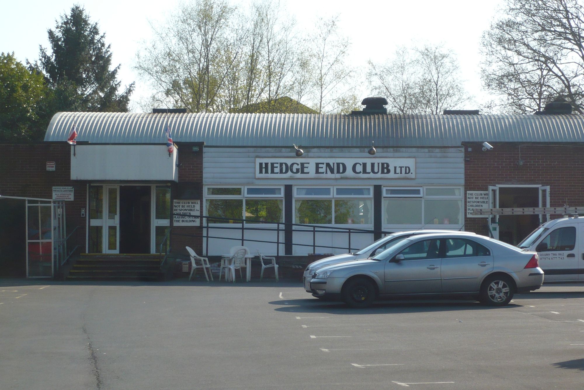 Hedge End Club, Hedge End. (External, Key). Published on 25-04-2013