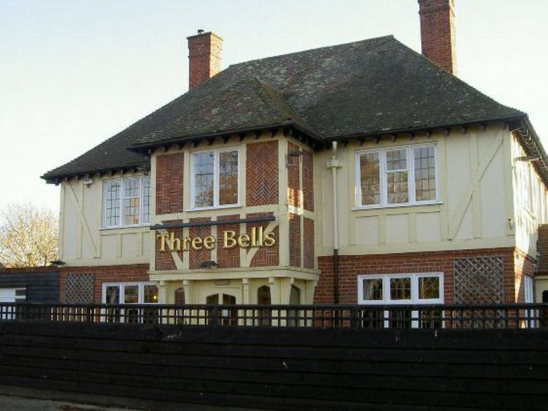 Three Bells, Hordle. (Pub, External, Key). Published on 12-12-2010