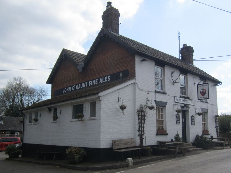 John O'Gaunt Inn, Horsebridge. (Pub, External). Published on 02-04-2013
