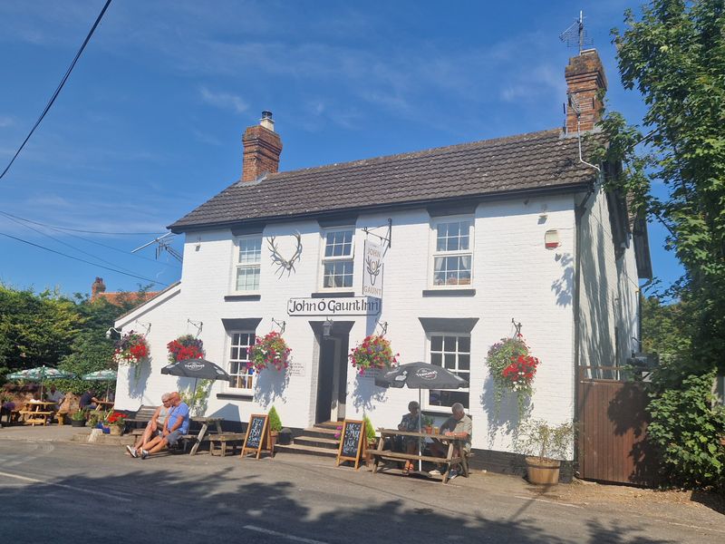 John O'Gaunt Inn, Horsebridge (Photo: Pete Horn - 17/08/2025). (Pub, External, Key). Published on 17-08-2025