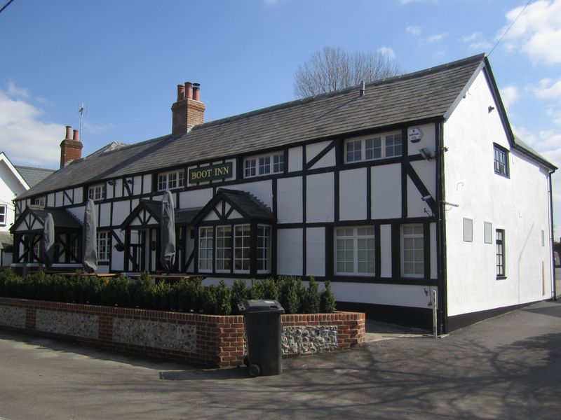 Boot Inn, Houghton. (Pub, External, Key). Published on 02-04-2013
