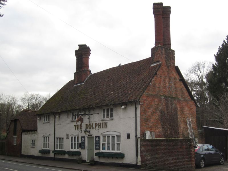 Dolphin, Hursley. (Pub, External, Key). Published on 16-02-2013 