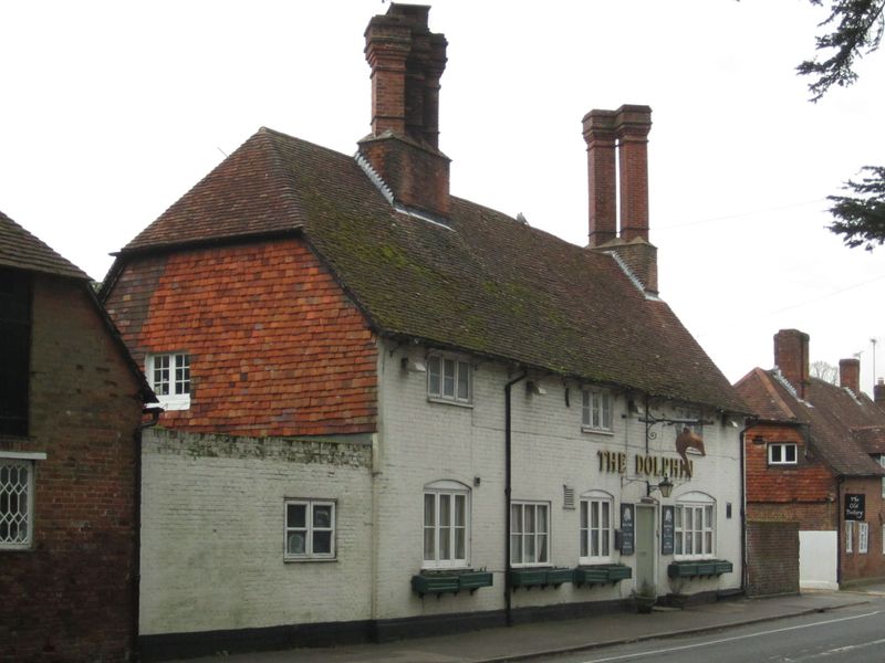 Dolphin, Hursley. (Pub, External). Published on 16-02-2013
