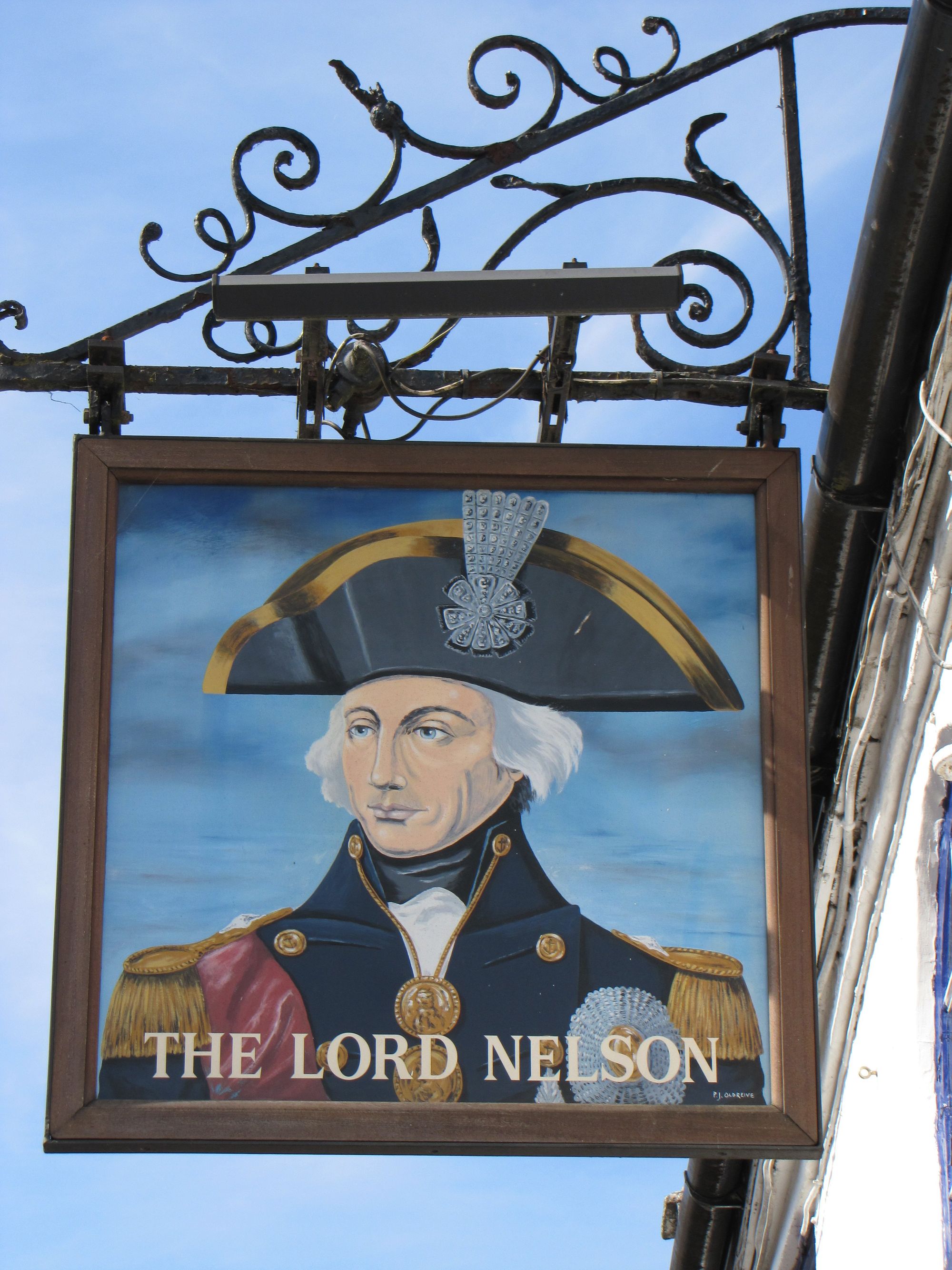 Lord Nelson, Hythe. (Sign). Published on 09-04-2011