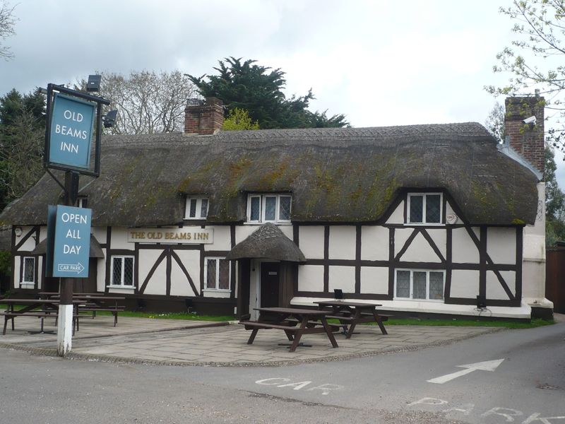 Old Beams Inn, Ibsley. (Pub, External, Key). Published on 03-04-2011