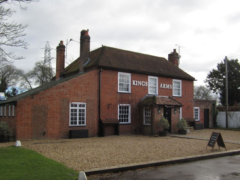 Kings Arms, Lockerley. (Pub, External). Published on 07-12-2012