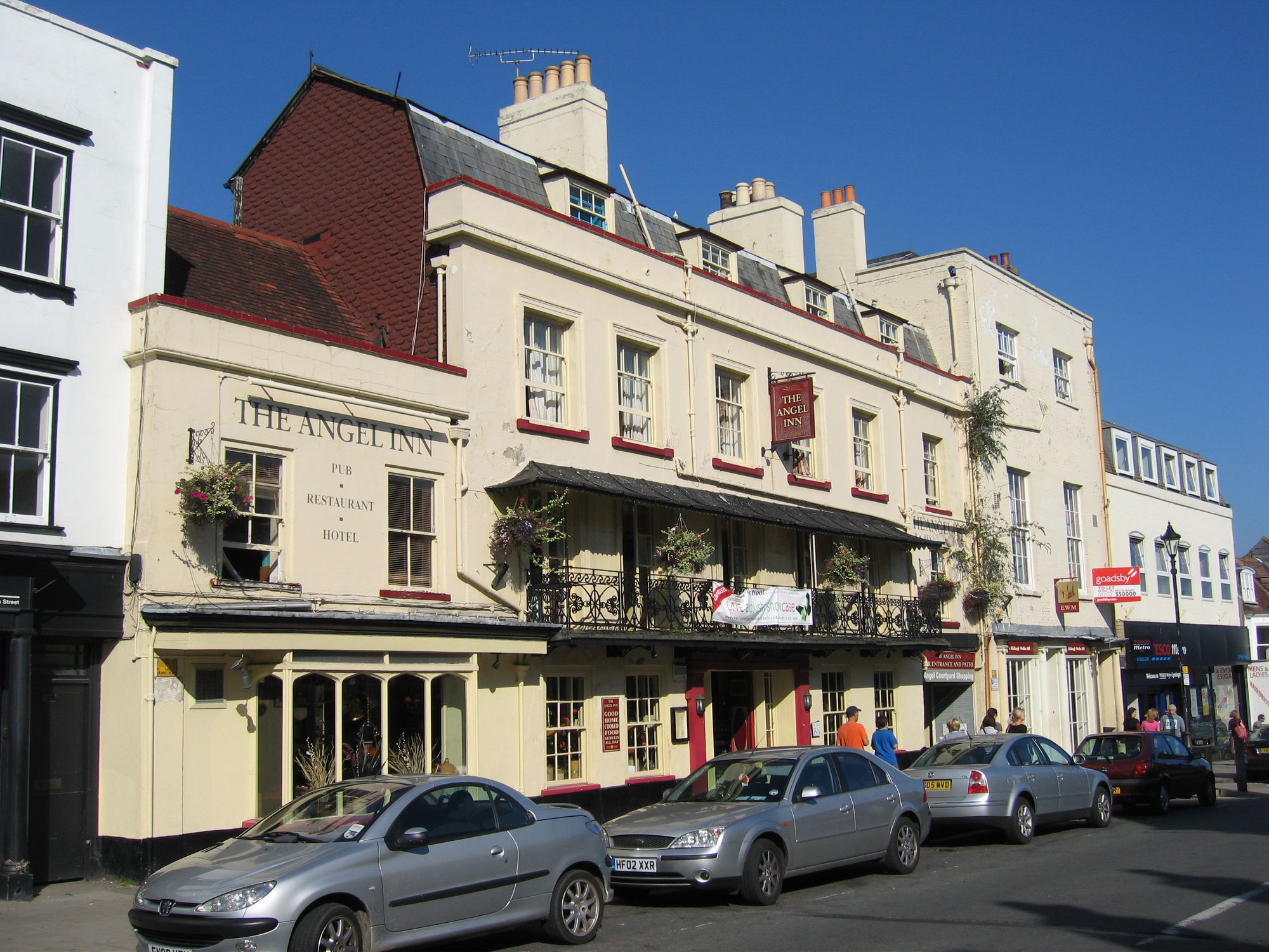 Angel & Blue Pig, Lymington (Photo: Alex Presland - 10/10/2010). (Pub, External, Key). Published on 10-10-2010