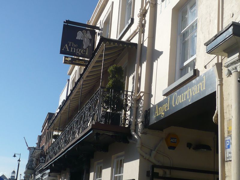 Angel & Blue Pig, Lymington (Photo: David Pritchard - 12/02/2011. (Pub, External). Published on 12-02-2011 