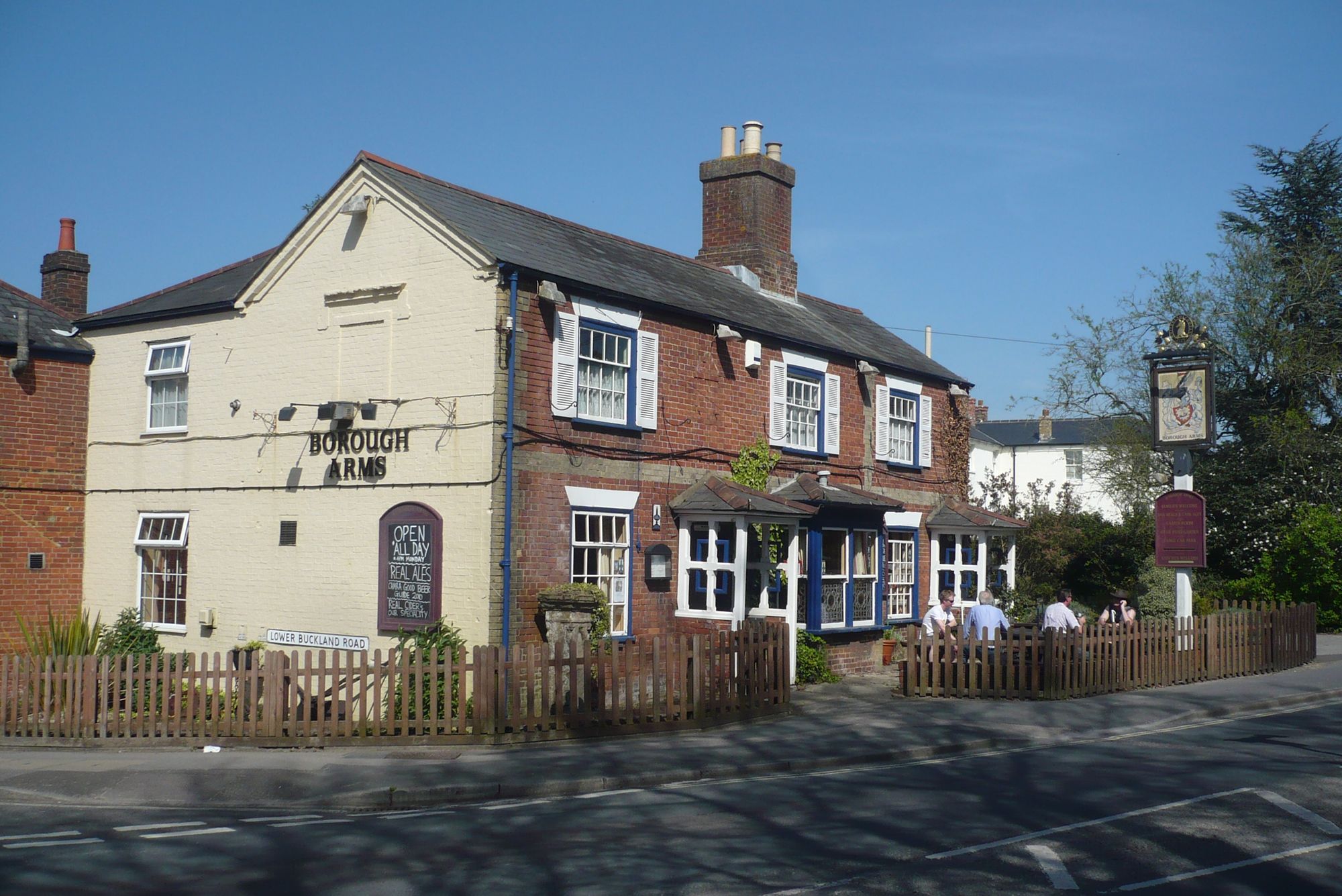 Borough Arms, Lymington. (Pub, External, Garden, Key). Published on 10-04-2011