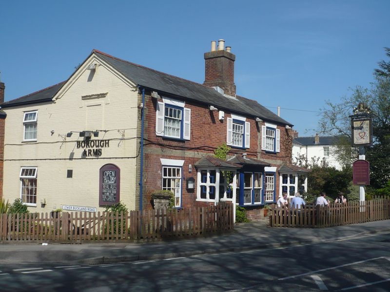 Borough Arms, Lymington. (Pub, External, Garden, Key). Published on 10-04-2011