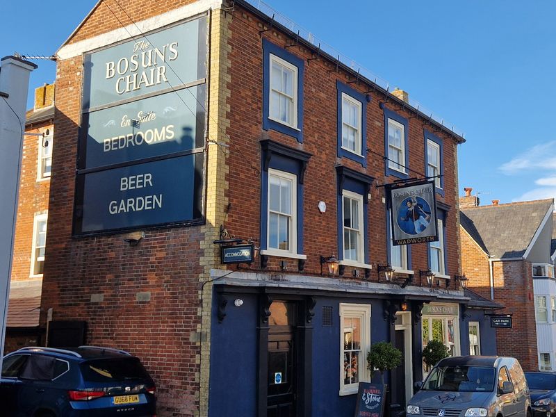 Bosun's Chair, Lymington (Photo: Pete Horn - 18/06/2026). (Pub, External, Key). Published on 18-06-2026