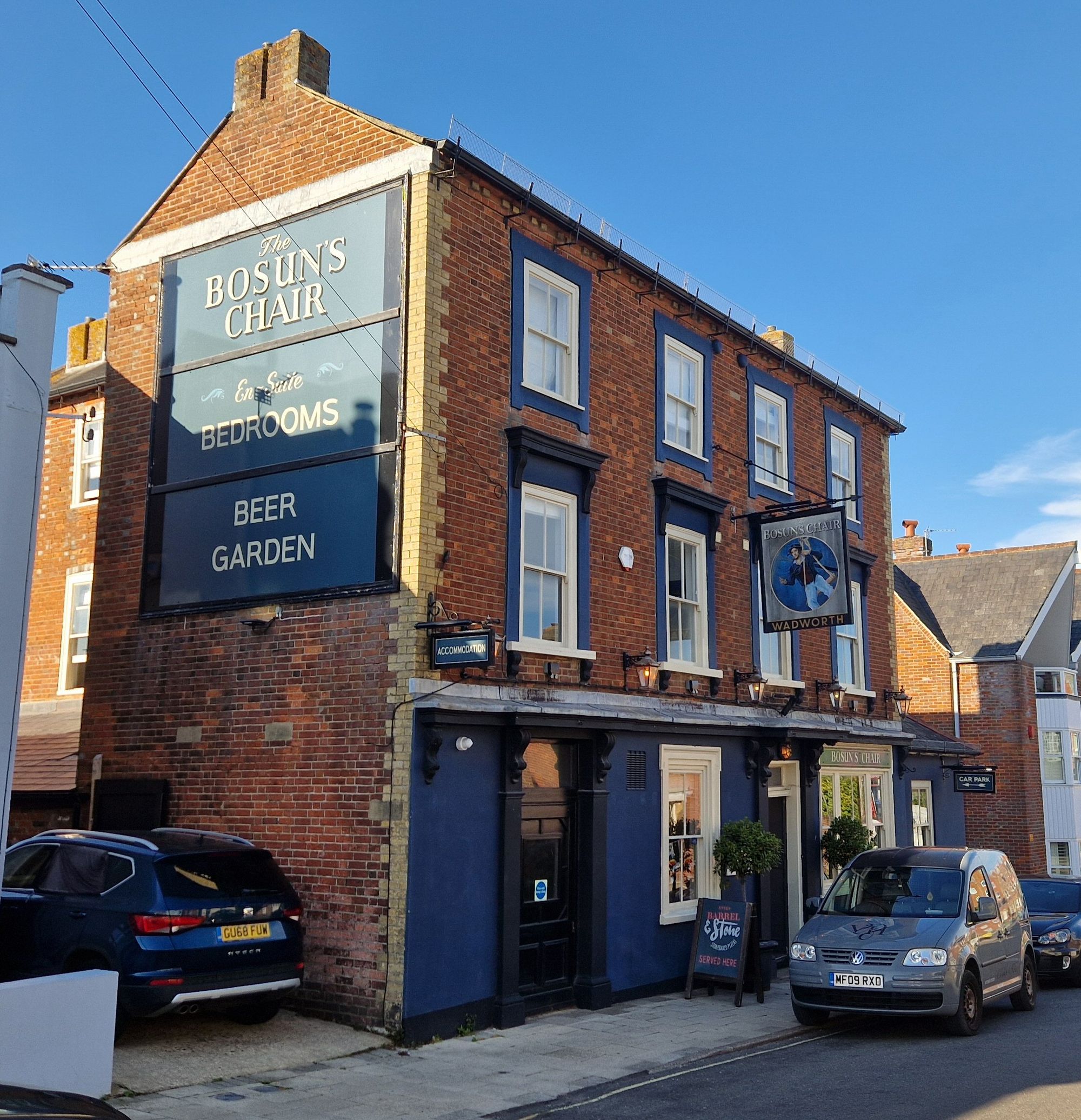 Bosun's Chair, Lymington (Photo: Pete Horn - 18/06/2026). (Pub, External, Key). Published on 18-06-2026