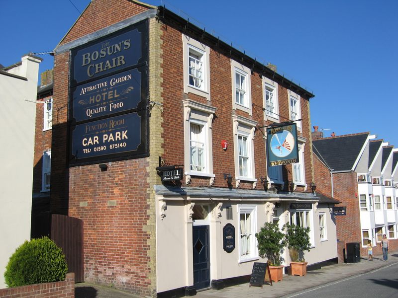 Bosun's Chair, Lymington. (External, Sign, Key). Published on 10-10-2010