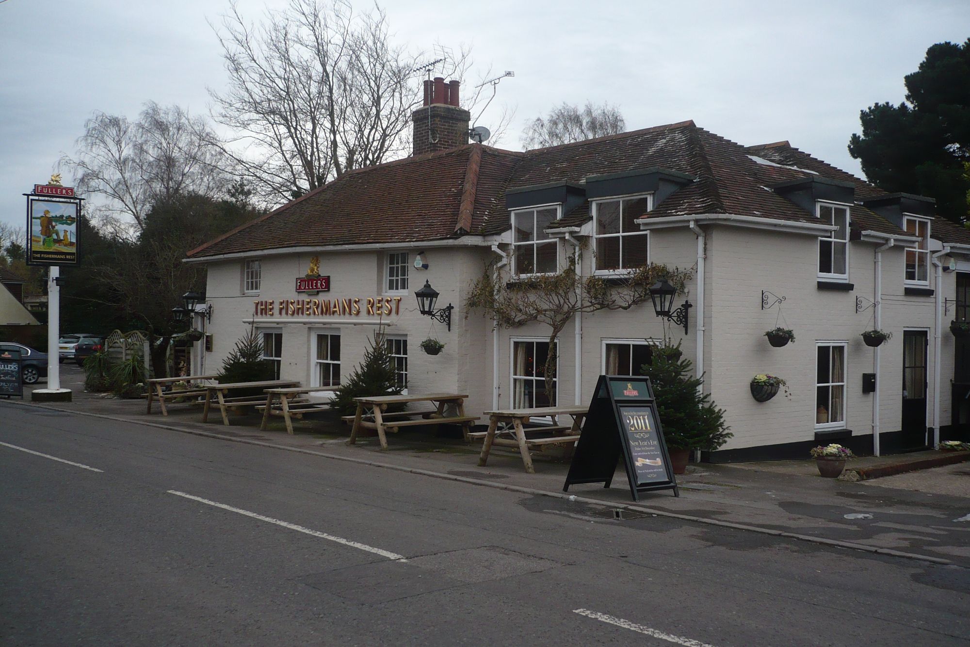Fisherman's Rest, Lymington. (Pub, External, Sign). Published on 27-12-2010