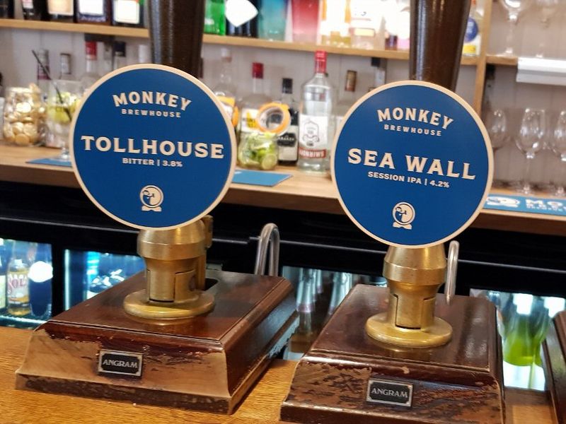 Monkey Brewhouse, Lymington - beer range 15th July 2021. (Bar). Published on 15-07-2021