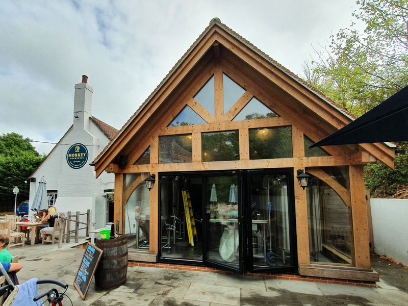 The Brewery @ Monkey Brewhouse (Photo: Pete Horn 23/08/2022). (Pub, Brewery, Garden). Published on 23-08-2022