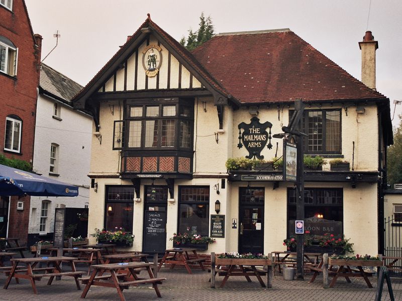 Mailmans Arms, Lyndhurst. (Pub, External, Garden, Key). Published on 30-11--0001 