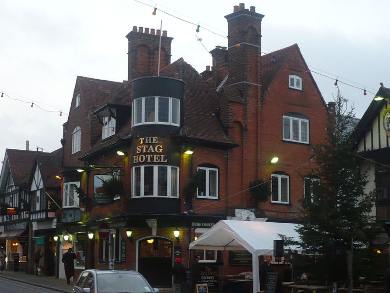 Stag Hotel, Lyndhurst. (Pub, External, Key). Published on 27-11-2010 