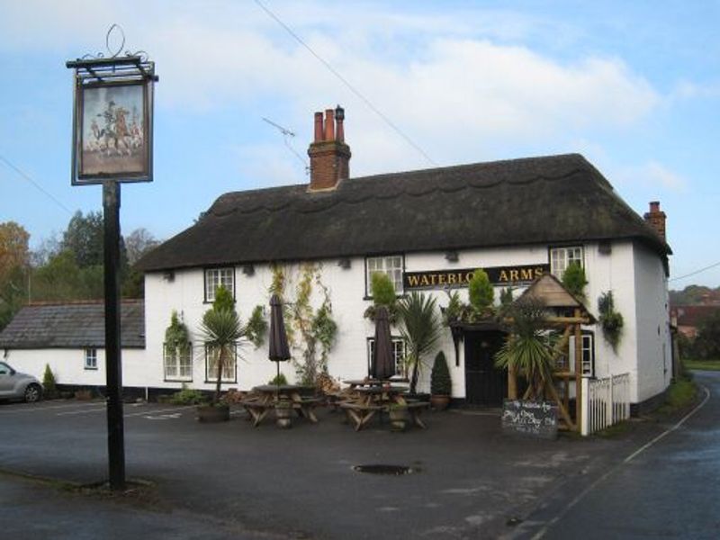 Waterloo Arms, Lyndhurst. (Pub, External, Key). Published on 07-11-2010