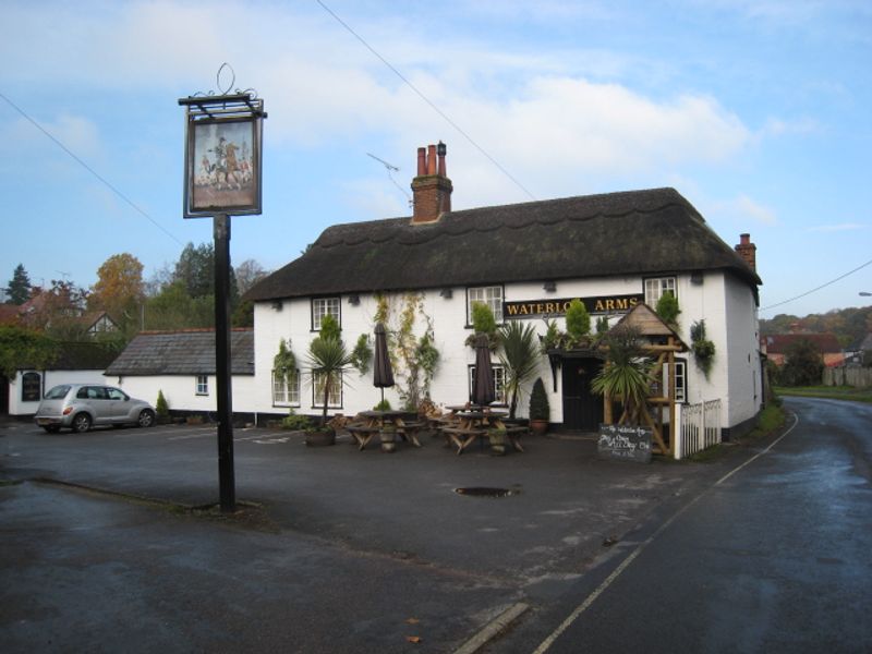 Waterloo Arms, Lyndhurst. (Pub, External, Garden). Published on 07-11-2010