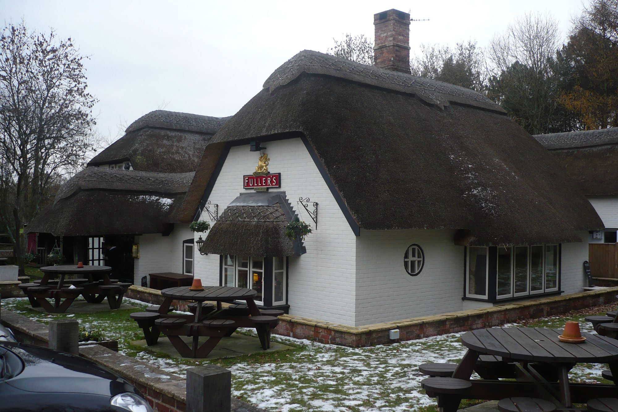 Pilgrim Inn, Marchwood (Photo: David Pritchard - 23/12/2010). (Pub, External). Published on 23-12-2010