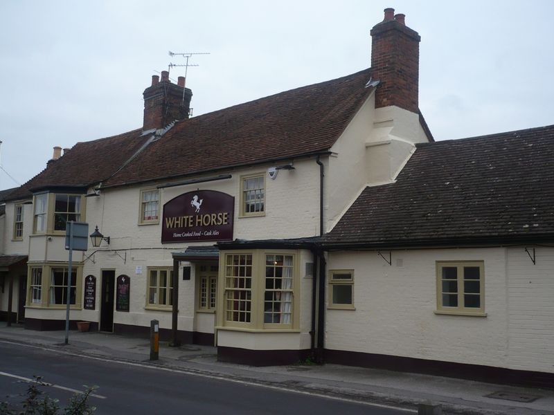 White Horse, Marchwood. (Pub, External, Sign, Key). Published on 23-12-2010 